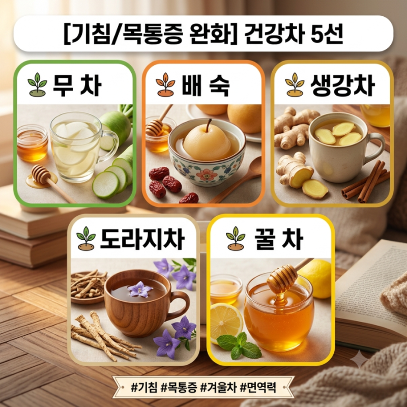 [건강 정보] 여름철 불청객, 여름 감기! 목감기·기침 증상 완화법과 좋은 음식 총정리
