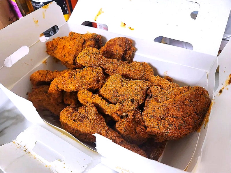 bhc 신메뉴 커링클 칼로리 내돈내산 솔직후기 뿌링클보다 덜물림
