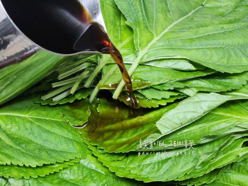깻잎장아찌 만들기, 간단한 장아찌 간장 양념 비율