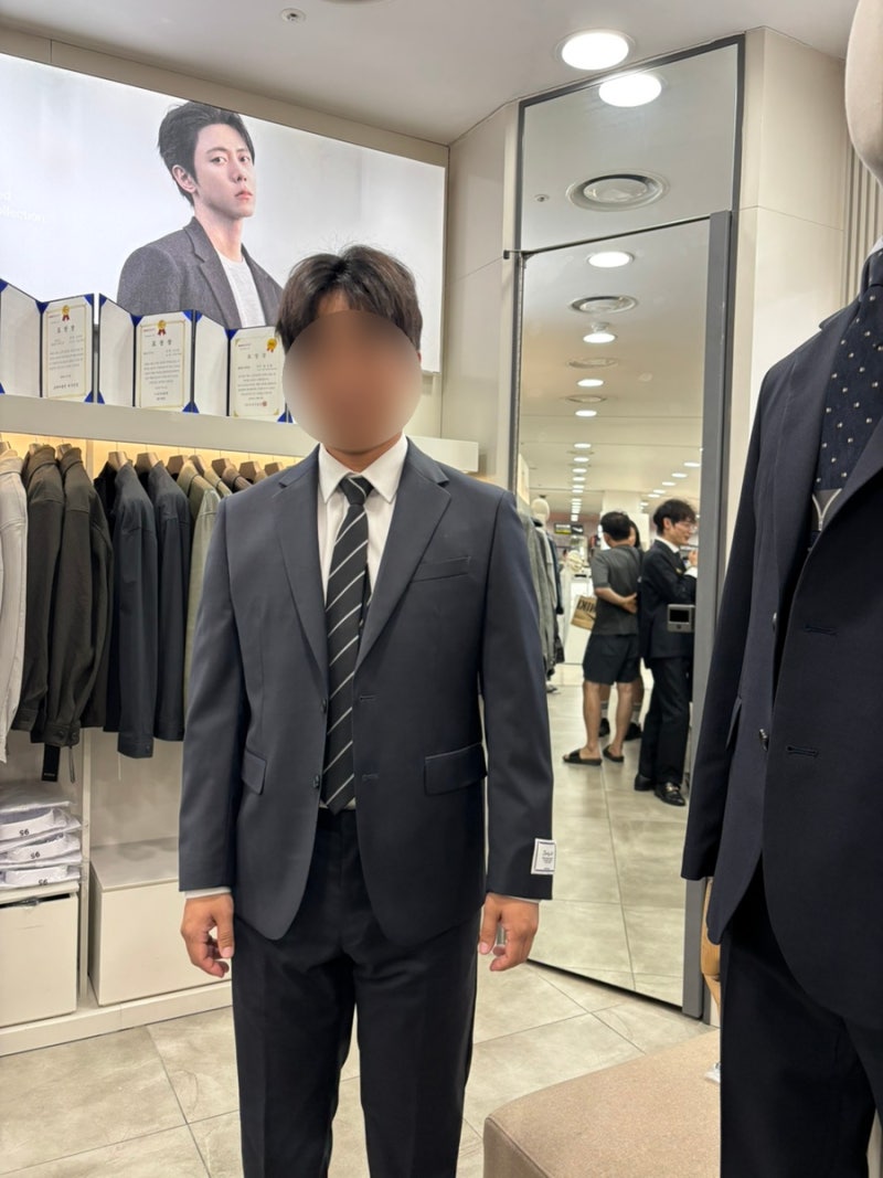 대구 모다아울렛 지오지아 남자 정장세트 가격 남동생 결혼식 복장 추천