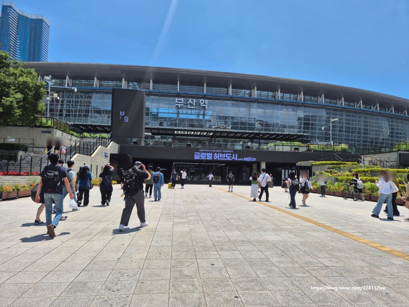 KTX 부산역 역사 안 빵집, 카페,식당가 리스트 물품보관함 위치
