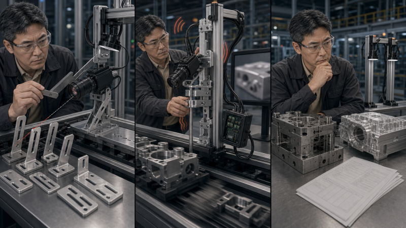 금형과 알루미늄 CNC 가공 견적을 검토하며 소량 커스텀 부품 제작 방법을 고민하는 생산기술 담당자