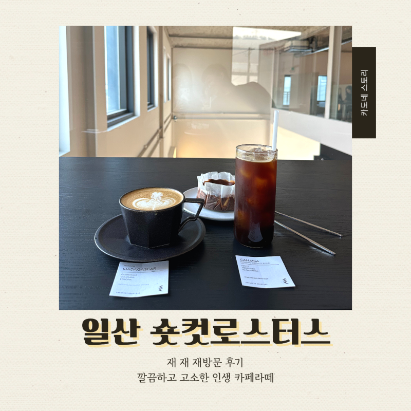 유트루 맛집 일산 숏컷로스터스, 3번째 재방문하며 느낀 솔직한 라떼 후기 (+메뉴, 주차)