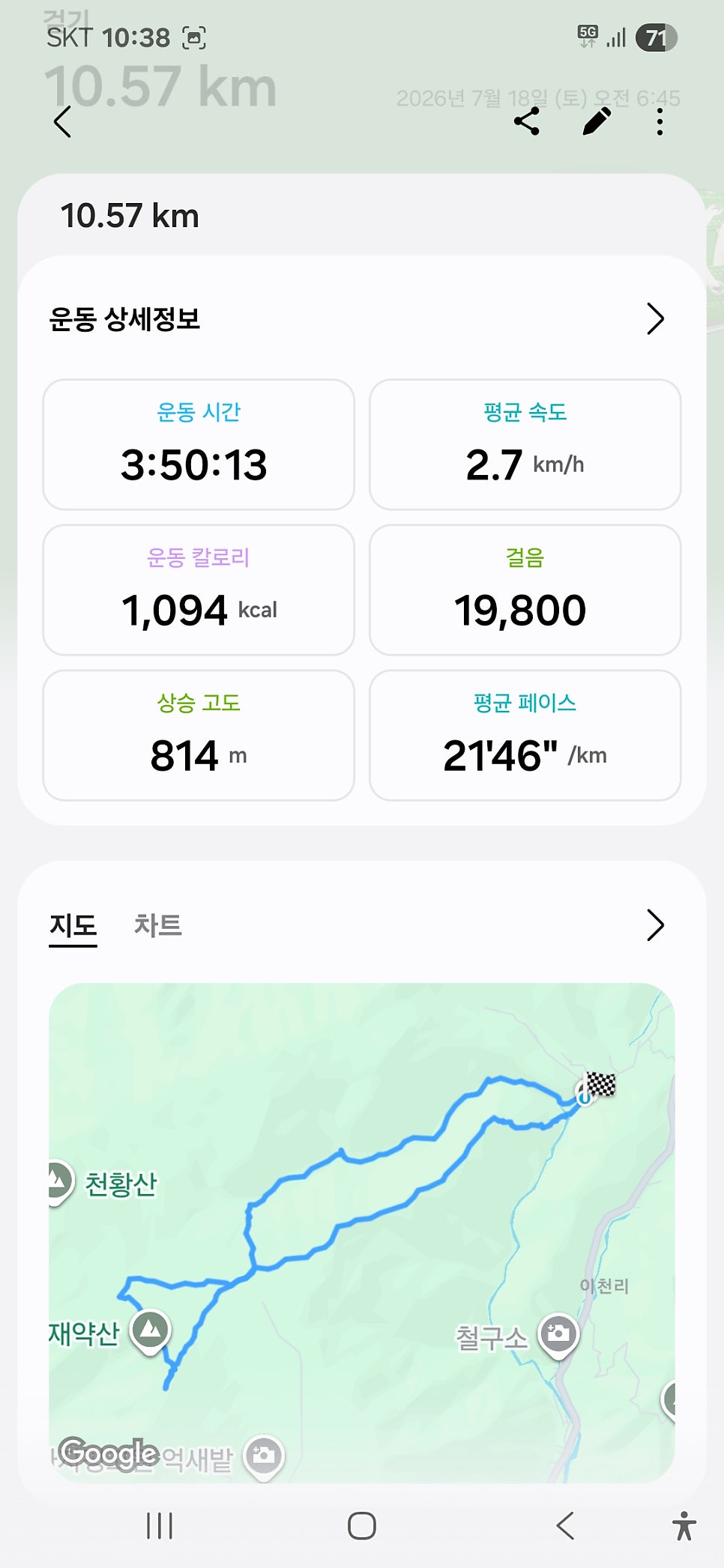 재약산 주암계곡 사진 1