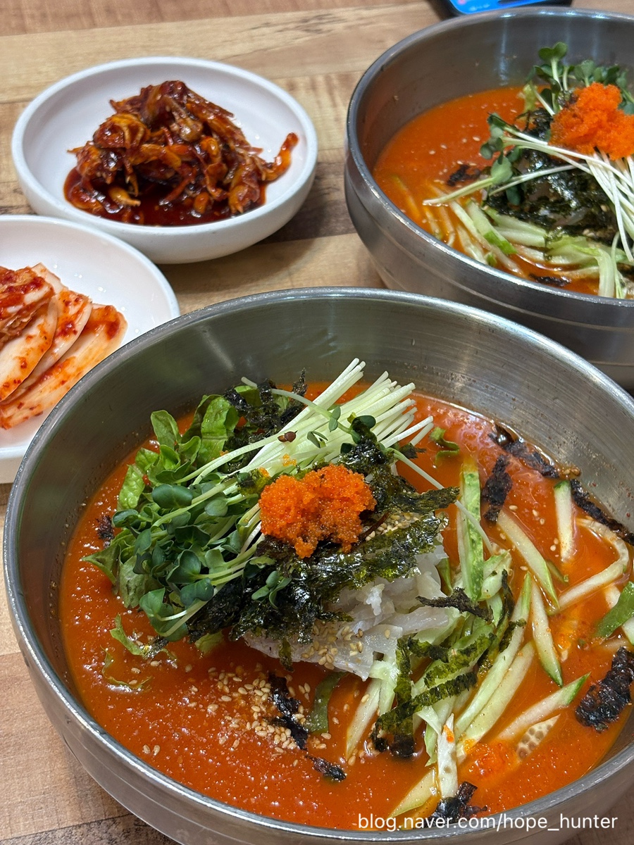 초록빛바다물회 사진 5