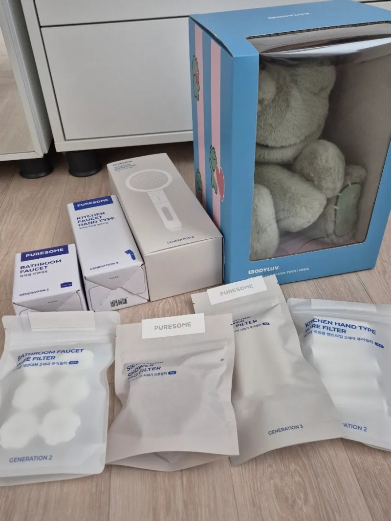 [신혼집 인테리어] 구축 아파트 녹물을 지켜주는 샤워기 필터 추천 후기 바디럽 시그니처/베....