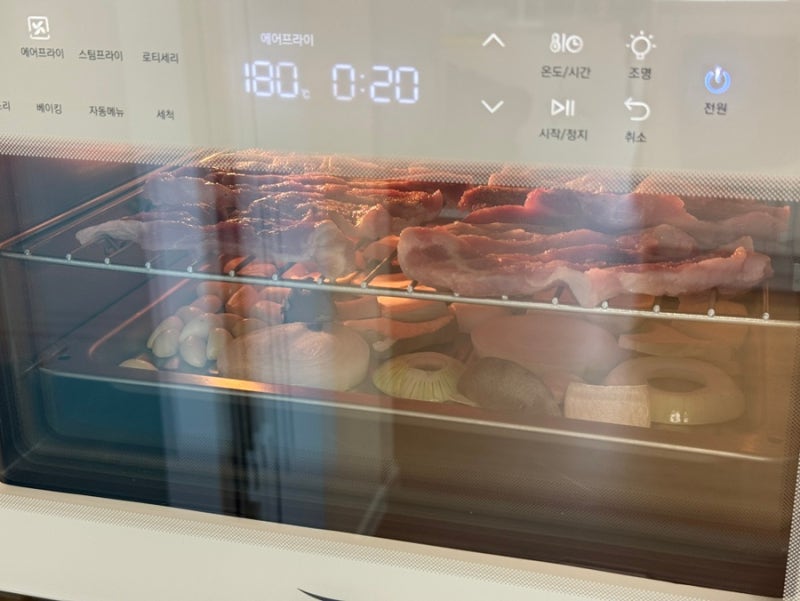 풀무원 스팀쿡 마스터+ 에어프라이어 한 달 사용 후기왕크고 왕무겁지만 쓸만하다 장단점리....