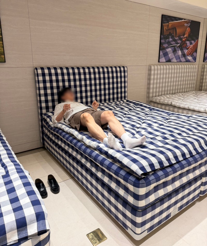 신혼부부 침대 | 제니침대 스웨덴 왕실 침대 해스텐스 롯데백화점 방문후기 및 가격