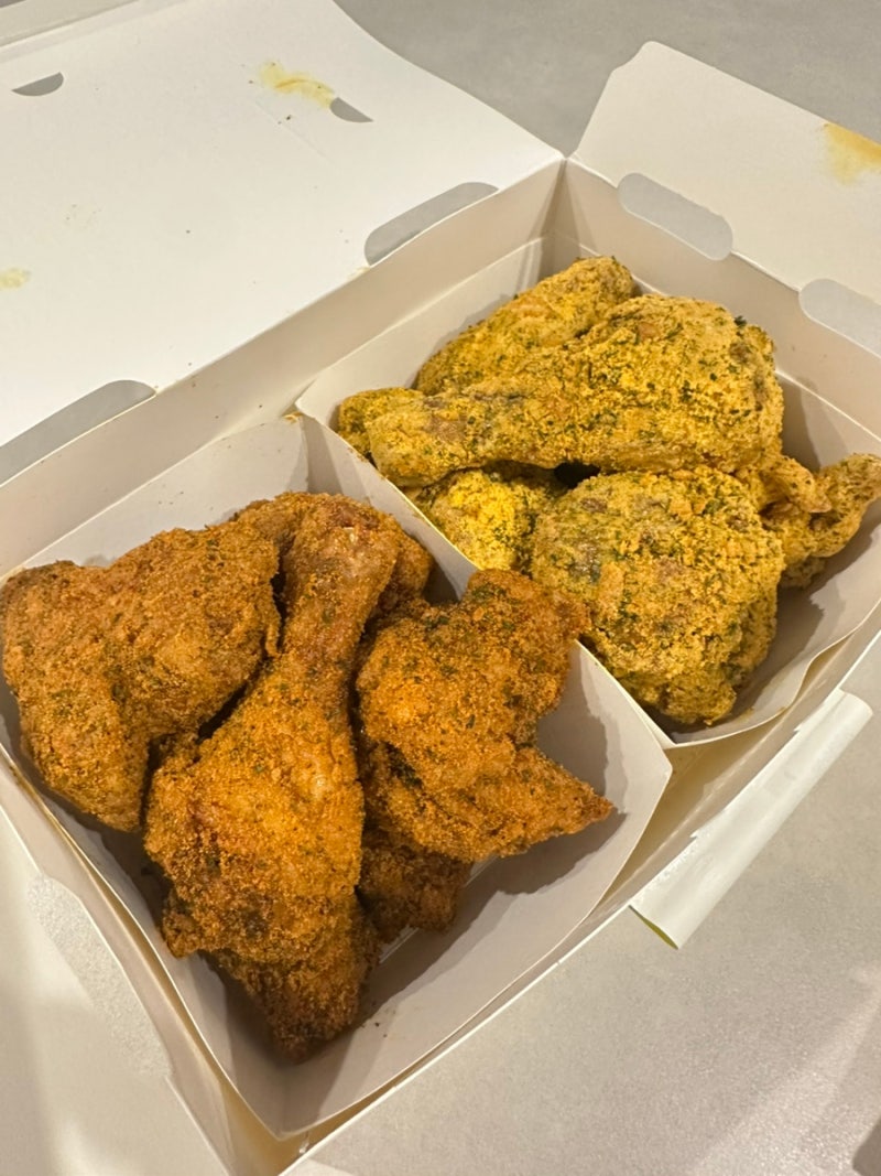 [먹부림]BHC커링클 신메뉴 가격 칼로리 뿌링클 비교 BHC신메뉴 내돈내산 찐후기