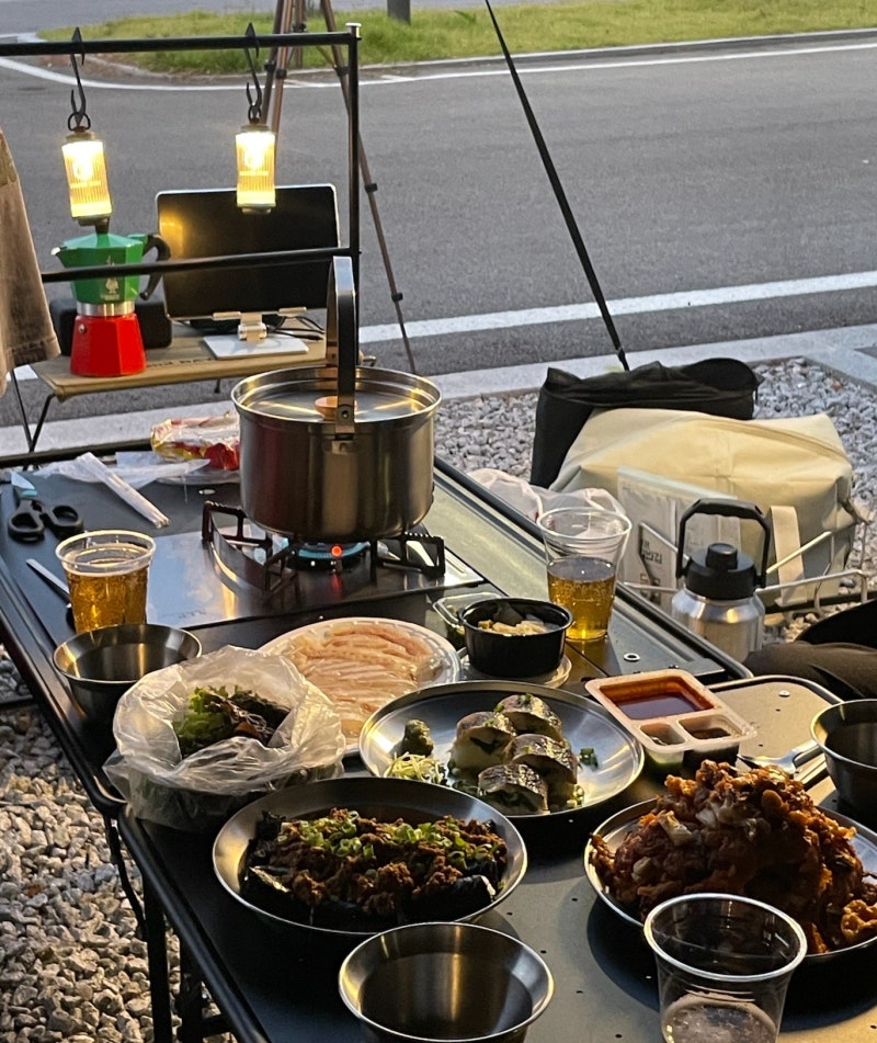 [강릉 캠핑] 강릉 안인해변 바다뷰 캠핑장 “강릉바다내음 캠핑장” 예약 & B사이트 후기