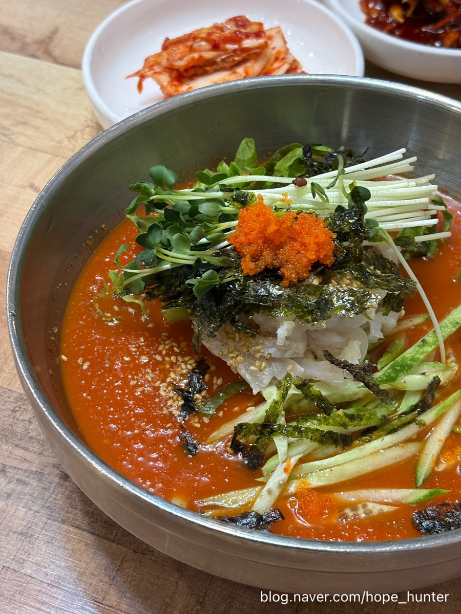 초록빛바다물회 사진 6