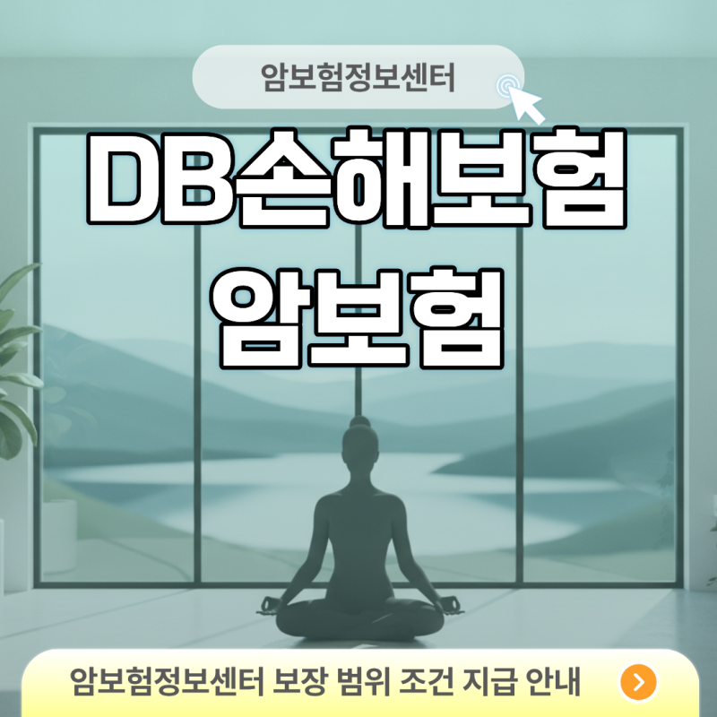 DB손해보험 암보험 대형사 브랜드 이면에 숨겨진 심사 기준 및 특약 활용법