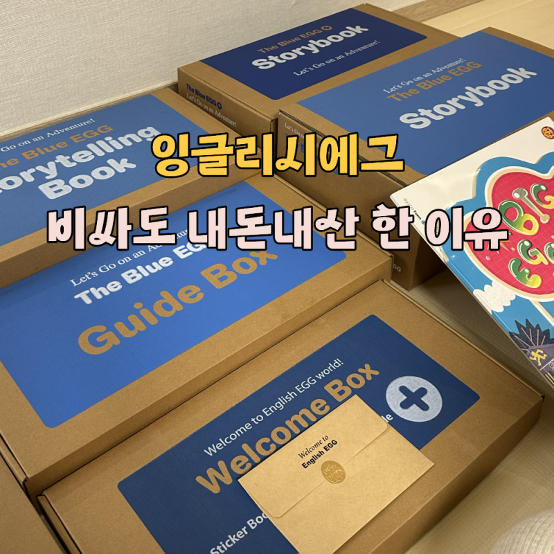 잉글리시에그 내돈내산 후기｜가격이 부담됐지만 결국 선택한 이유