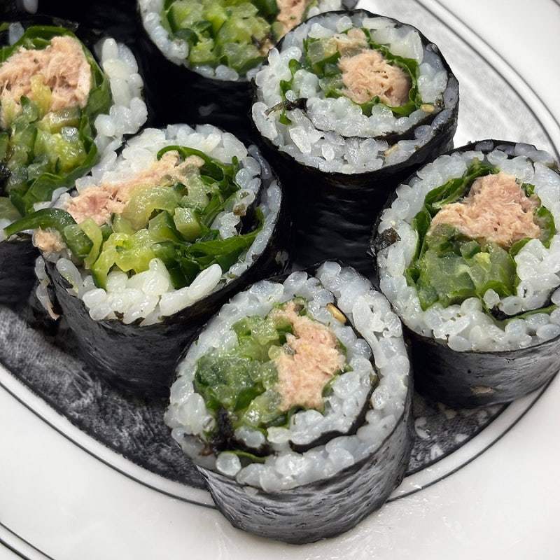 오이참치김밥 레시피 | 다이어트 김밥으로도 좋은 불 없이 만드는 여름 꼬마김밥