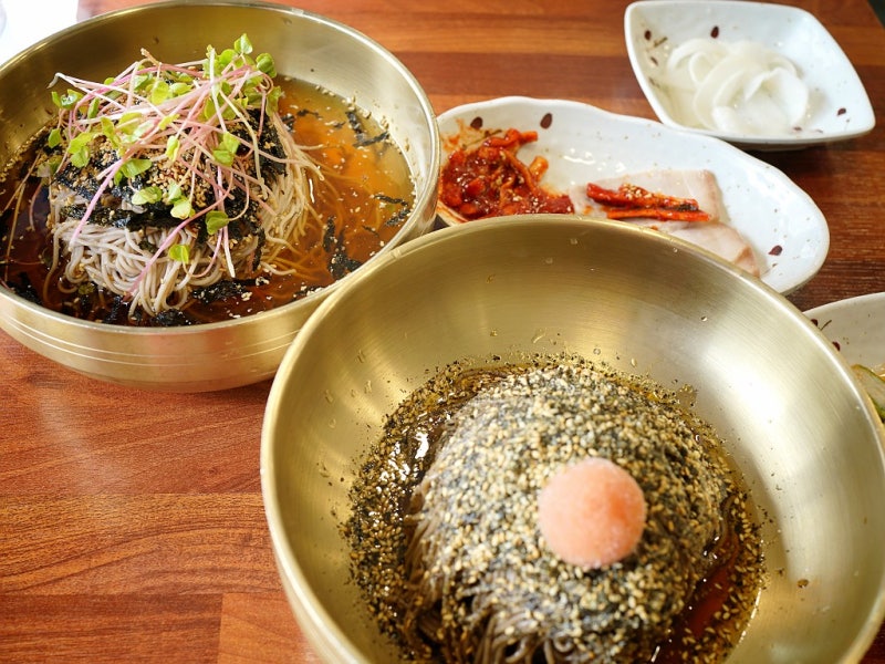 [일산 대화동] 메밀곳간 명란들기름막국수 순막국수정식 맛집 찐후기