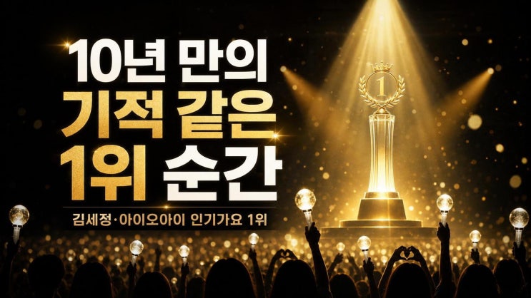 김세정·아이오아이 <b>인기가요</b> 1위, 10주년 역주행이 특별한... 