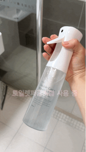 화장실 냄새 편백스프레이 인 더블케어 룸스프레이로 고민해결