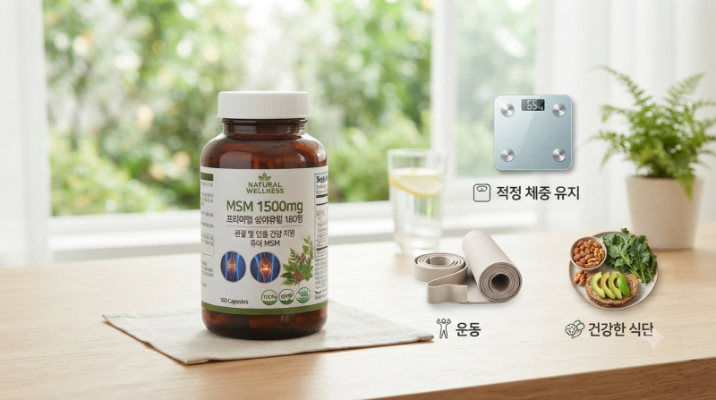 MSM 효능 부작용, 관절 건강에 얼마나 도움될까?
