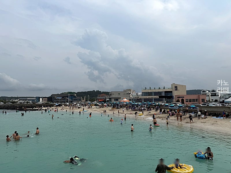 제주동쪽여행 김녕해수욕장 김녕성세기해변축제 구경.