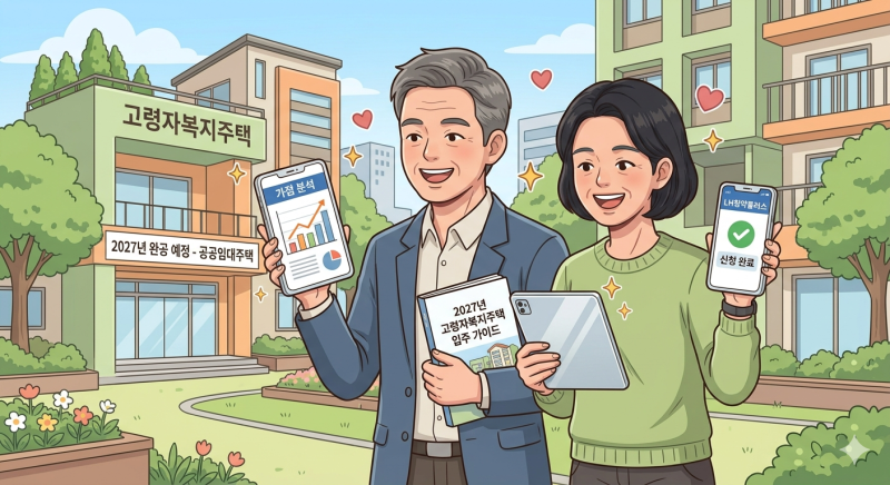 무주택 4060 필수 체크! 2027년 대비 고령자복지주택 입주조건 및 공공임대주택 안착 전략