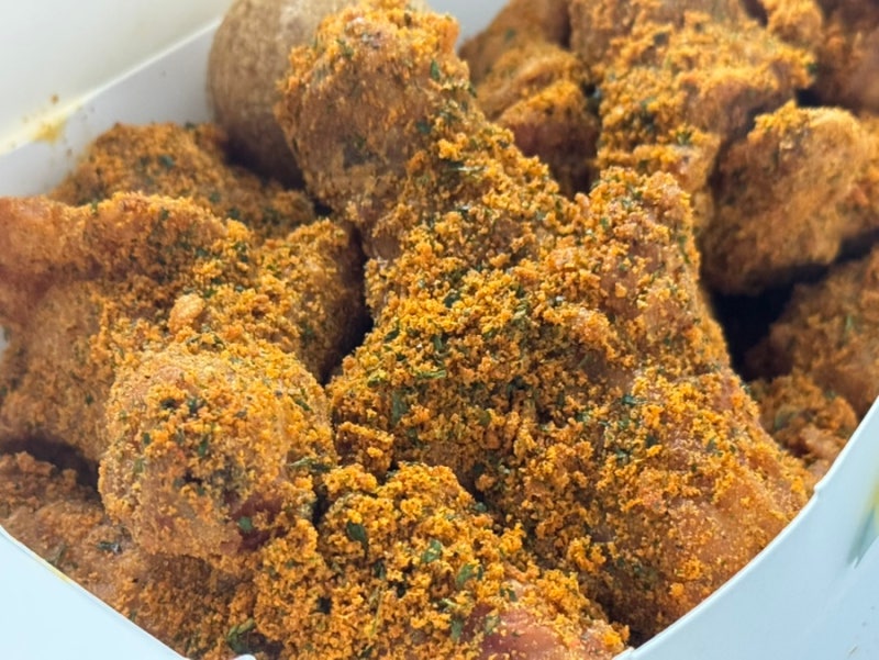 BHC 신메뉴 커링클 내돈내산 맛 후기 가격 칼로리 소스와의 조합 ? 나는 ...