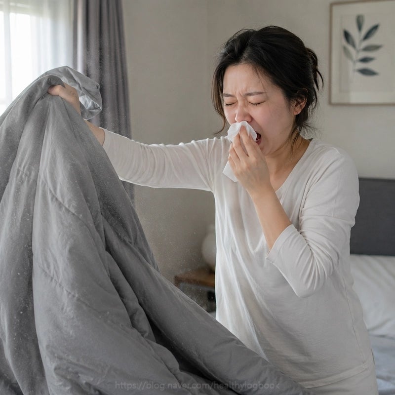 감기가 오래가는 줄 알았는데… 집 먼지 진드기 알레르기 증상과 치료 방법 총정리