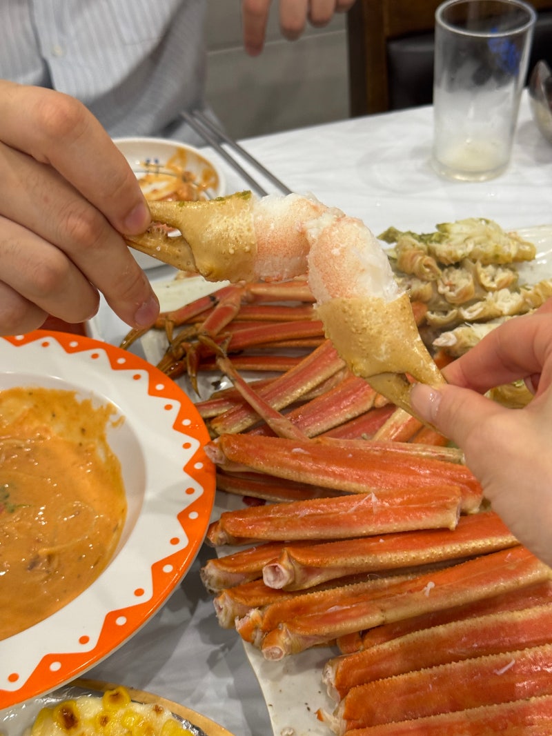 강릉 신라모노그램 근처 맛집, 푸짐한 한상차림 대게 맛집 솔향대게