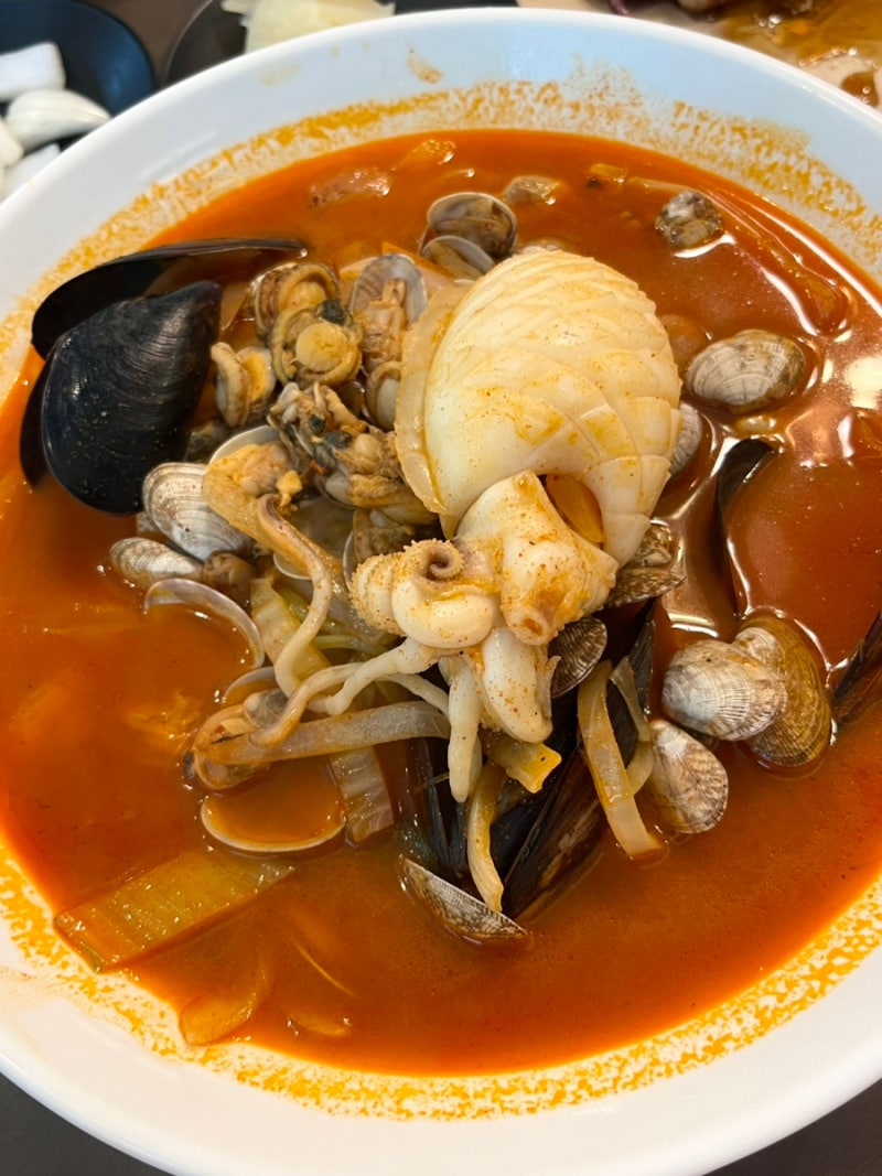 [내돈내산]용인 짬뽕 맛집 황제바지락짬뽕| 상갈동 짬뽕 추천