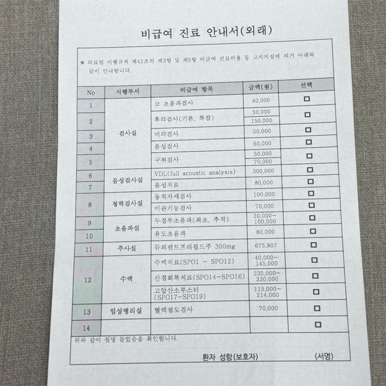 [역삼 하나이비인후과병원(2)] 편도 제거, 아데노이드 수술전검사 비용 및 꿀팁 후기(feat. 비....