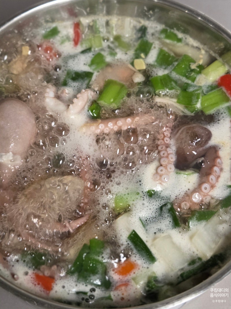 전문점 안 부러운 연포탕 황금 레시피, 시원한 국물 맛 내는 비법 육수