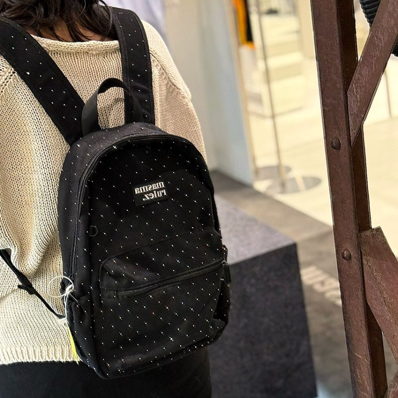 마스마룰즈 장윤주 콜라보 백팩 트와일라잇 블랙 매장 착용 후기, 여자 미니 데일리 가방 리....