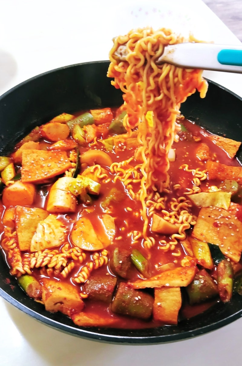 옛날 떡볶이레시피, 국물떡볶이 만들기