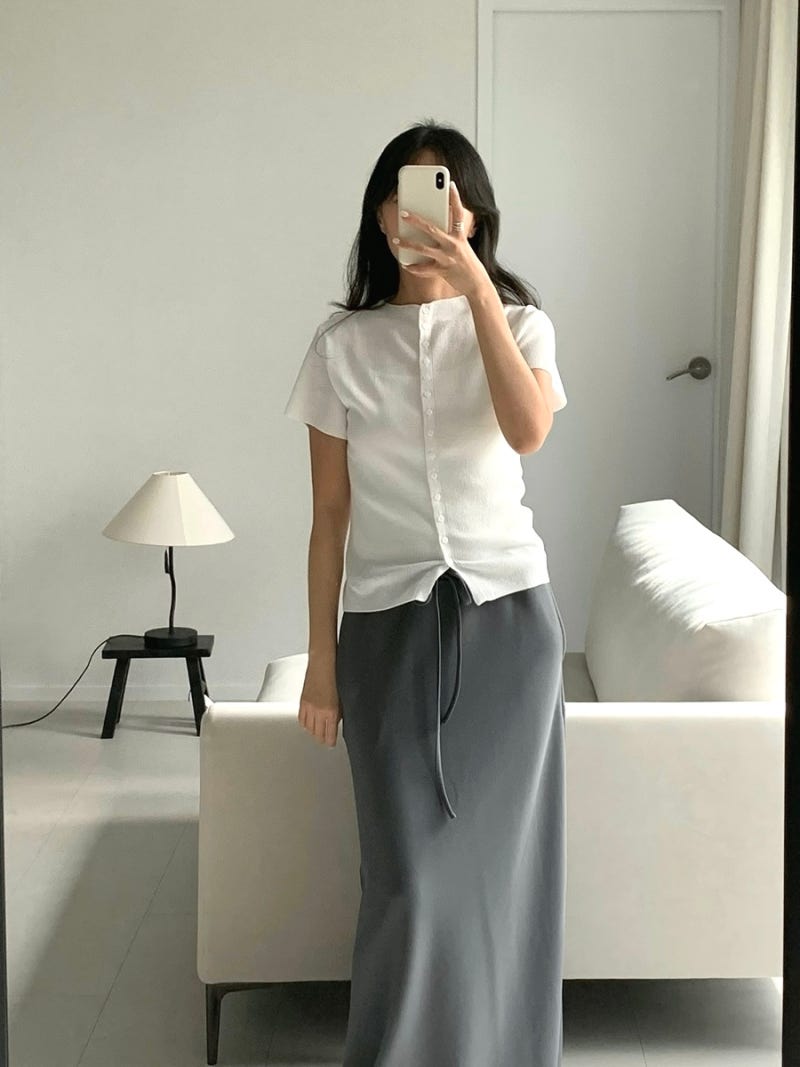 옷 하나로 두 가지 무드? | 하베크 투웨이 버튼 니트 가디건 후기