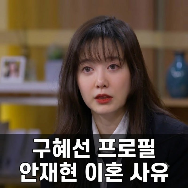 구혜선 프로필 나이 학력 구혜선헤어롤 안재현 이혼 사유 총정리