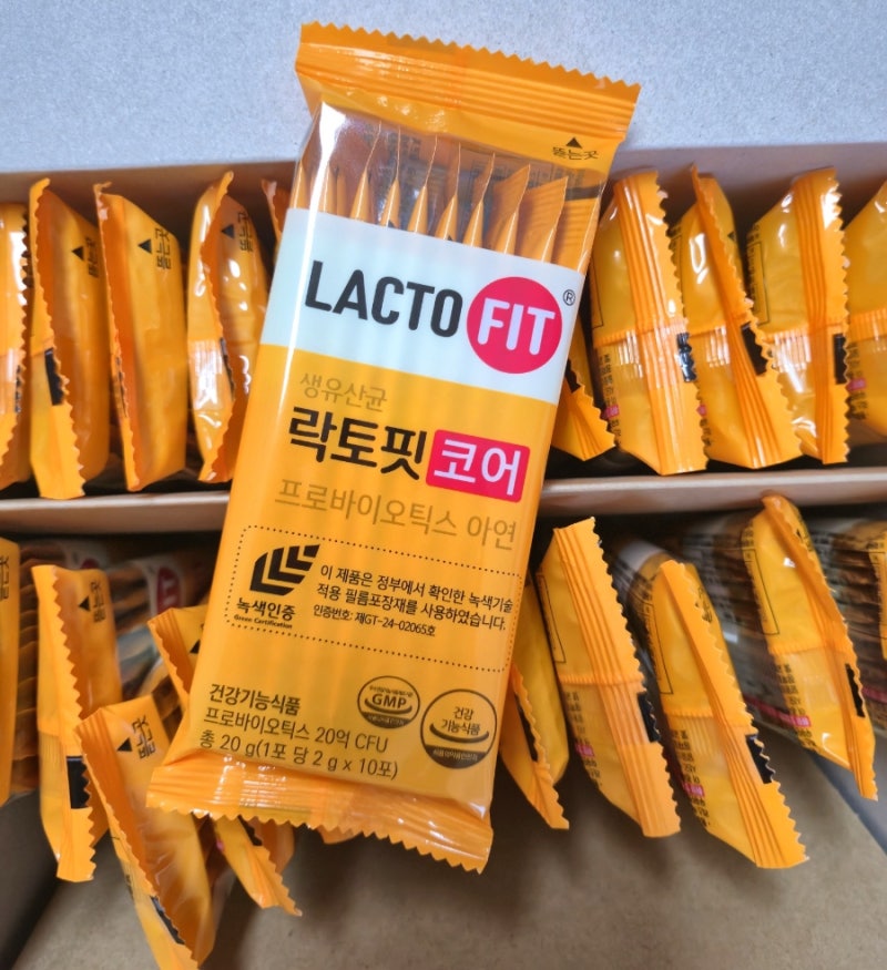 종근당건강 락토핏 코어 생유산균 5년째 구매후기