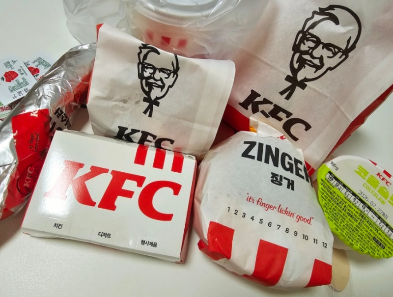 kfc 메뉴 징거 박스 트위스터 왜 이래