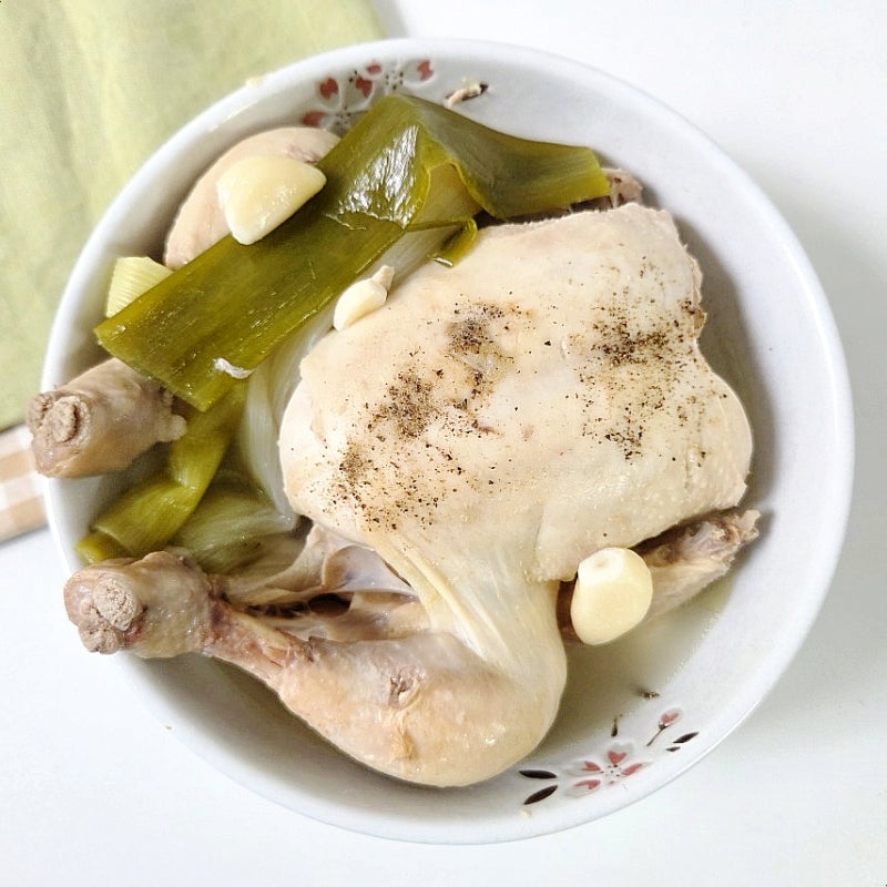 냄비닭백숙 레시피 찹쌀없이 닭백숙 끓이는 법 냄비 닭백숙 시간