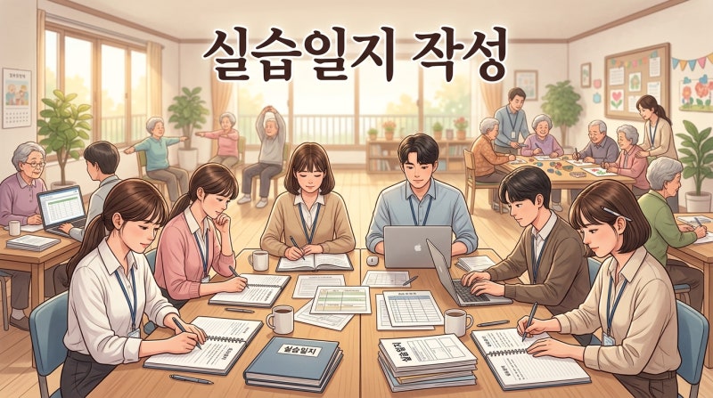 사회복지 실습 중, 사례관리 작성 실습 일지 작성 하기