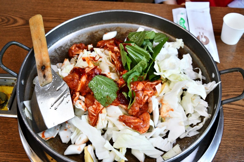 자라섬 근처 맛집 3대째 가평 자라섬 맛집 전통 손두부 닭갈비 후기