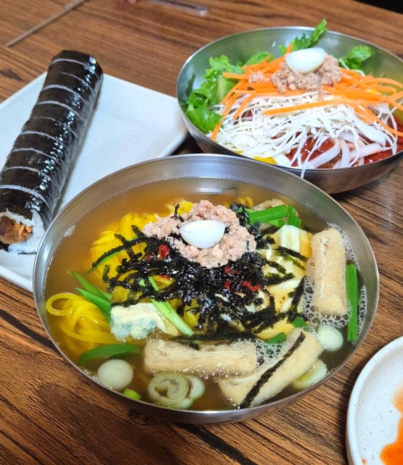 충북 옥천 맛집 | 물쫄면으로 유명한 풍미당 주말 웨이팅, 주차