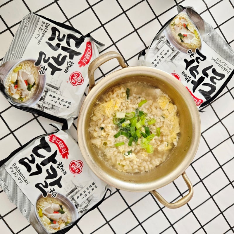 신상라면 오뚜기 닭한마리 칼국수 라면 맛있게 끓이는법