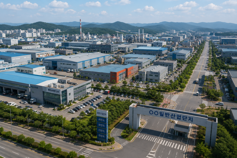 한국 공장건축 산업단지 밀집지역 TOP 10, 대표 기업과 브랜드 ( 반도체, 전자, 화학, 디스플레....