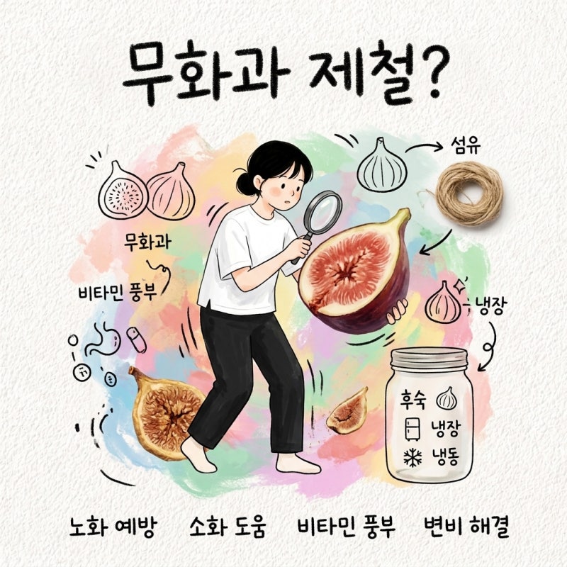 무화과 효능 제철 먹는법 후숙 보관 껍질 말리기 벌레