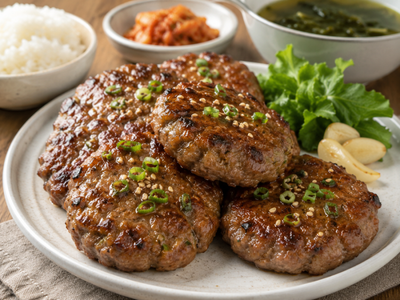 집에서 떡갈비 만드는법, 육즙 가득한 황금레시피