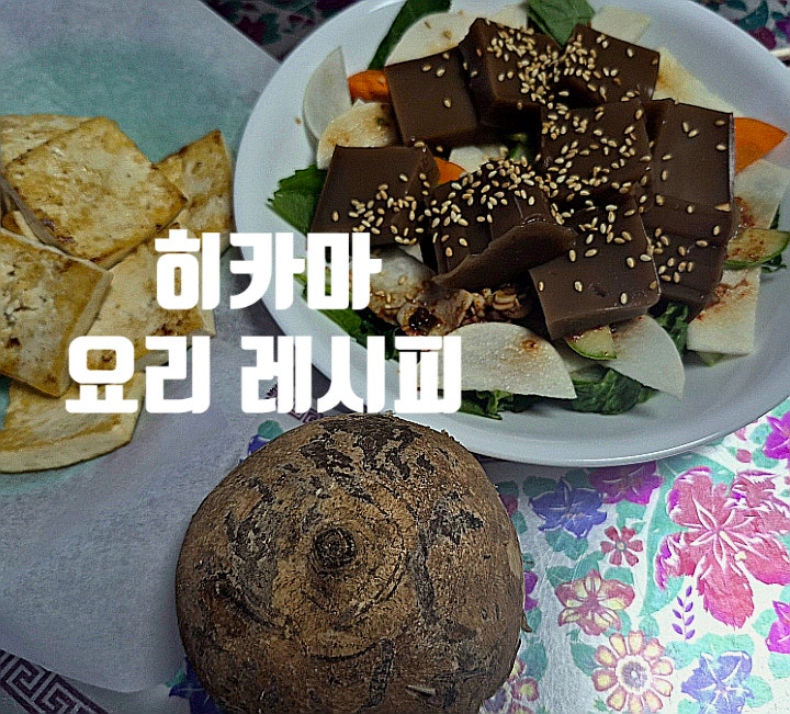 식후 혈당관리에 도움이 된다는 멕시코감자 히카마 먹는 법 요리 레시피 3가지