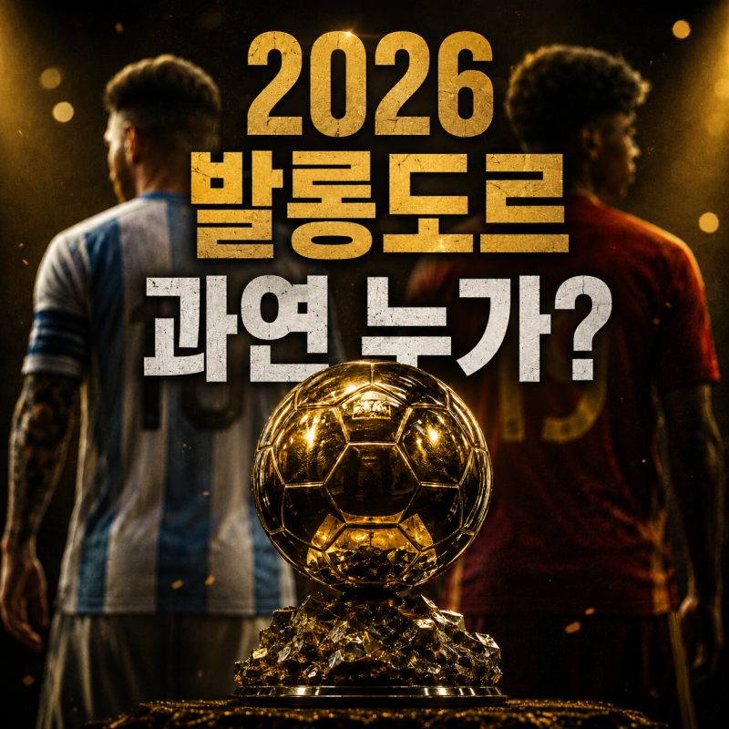 2026 월드컵 결승 우승 비수, 스페인 천하 속 요동치는 발롱도르 최후의 승자는?