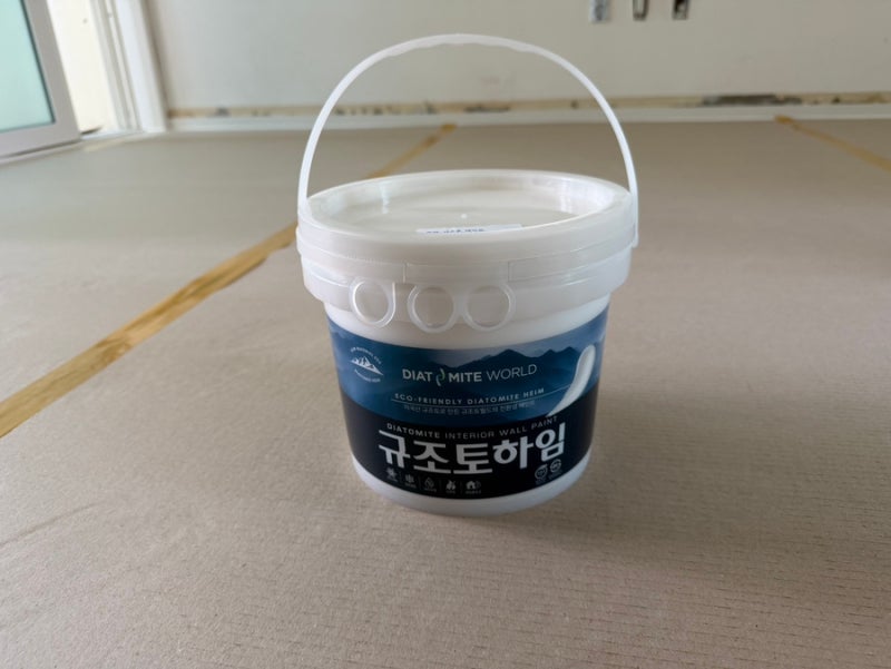 인테리어 규조토하임 페인트로 베란다 작업하기
