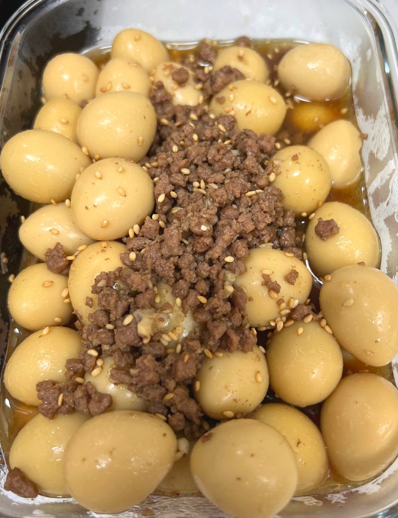 소보로 메추리알 장조림 만드는 법｜메추리알 1kg 대용량 밑반찬 황금레시피