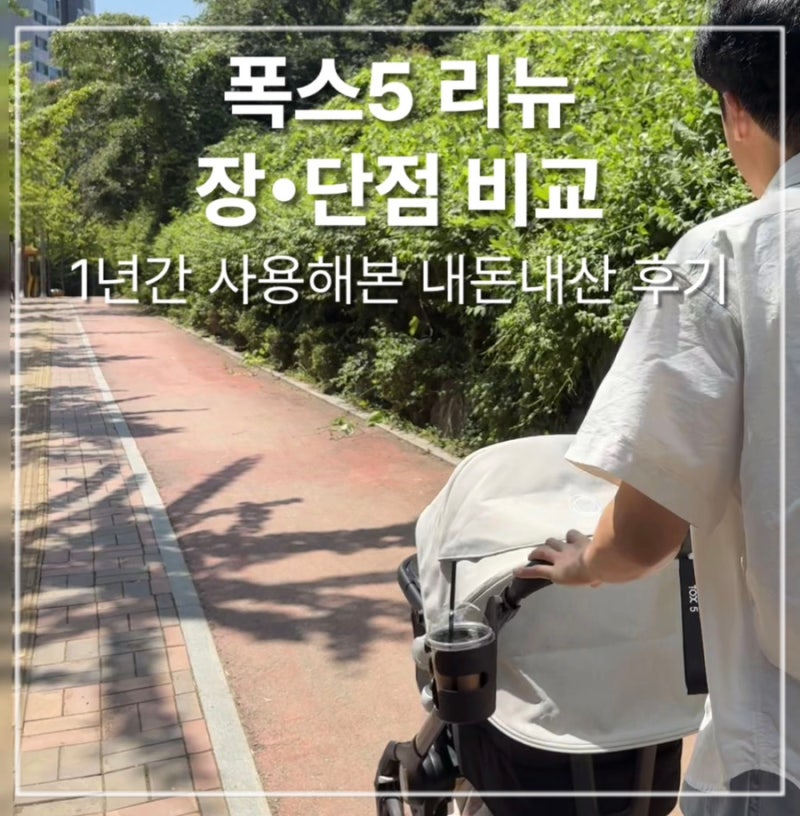 부가부 폭스5리뉴 내돈내산 후기 (2개월 아기부터 12개월까지 사용해본 장 단점)