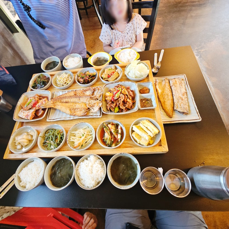 제주도 가족여행 6일차 협재리식당에 가다